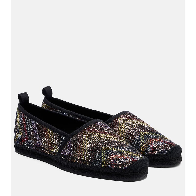 Missoni Elle sequined espadrilles