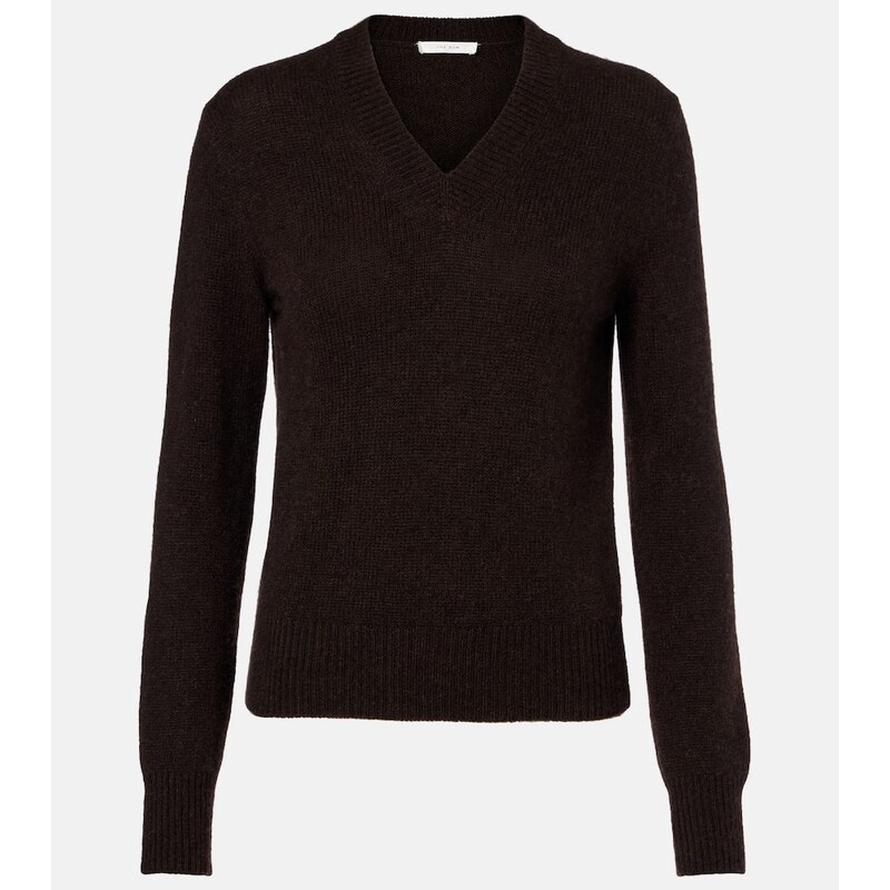 The Row Nalini knitted cashmere top