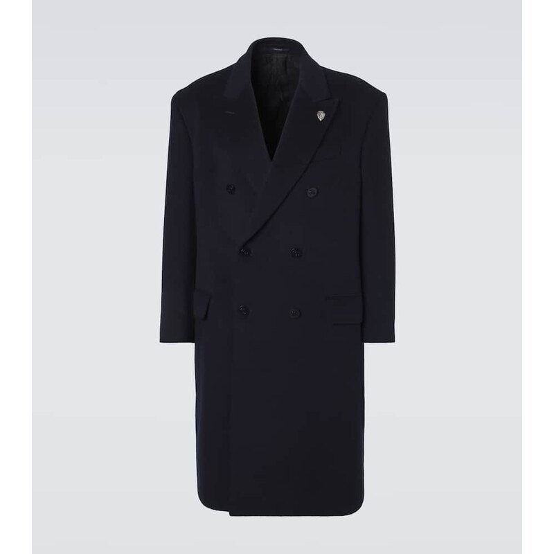 Gucci Double-breasted cashmere coat