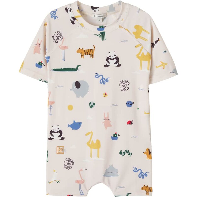 Liewood Baby Thor printed swimsuit