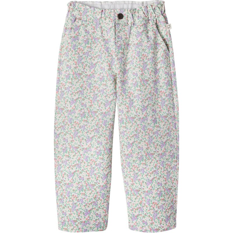 Cozmo Paola floral twill pants