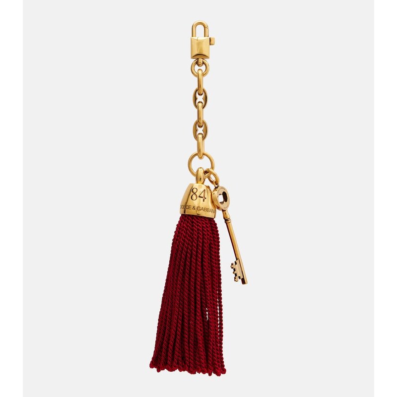 Dolce&Gabbana Fringed bag charm