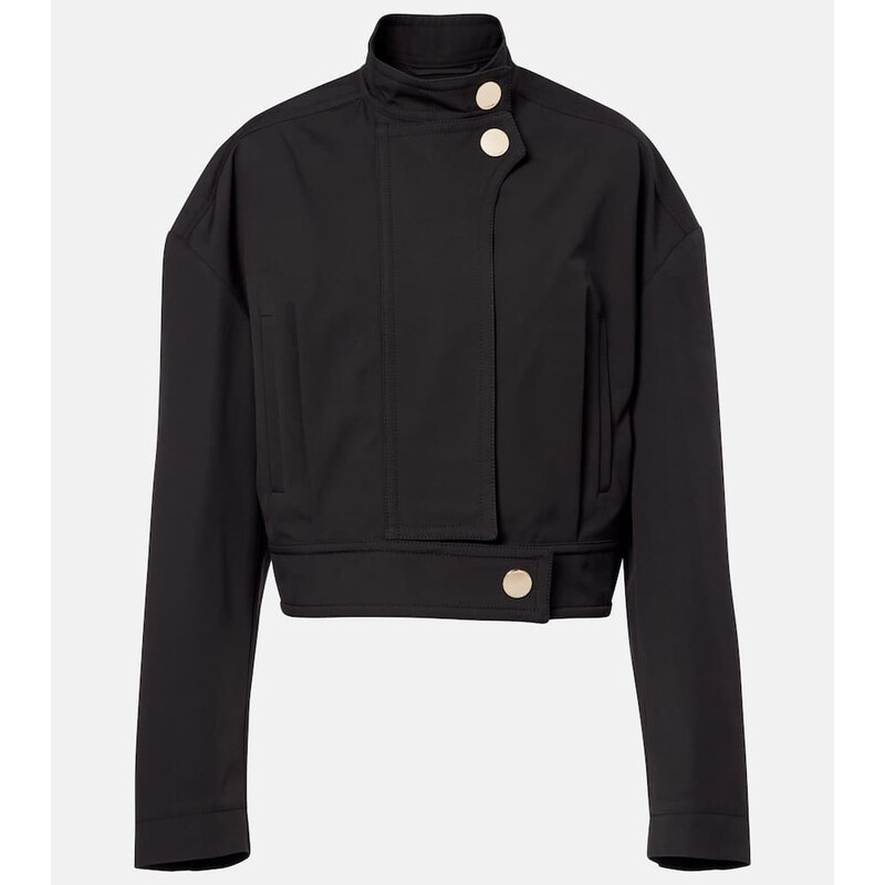 Sportmax Riviera oversized cotton bomber jacket