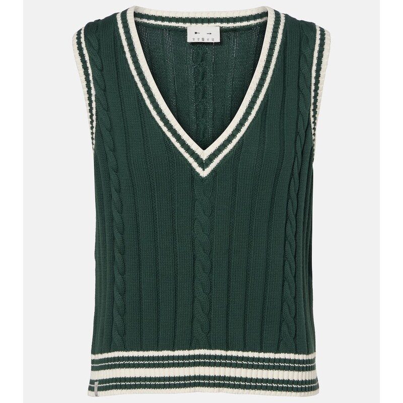 The Upside Santa Fe Julia cotton sweater vest