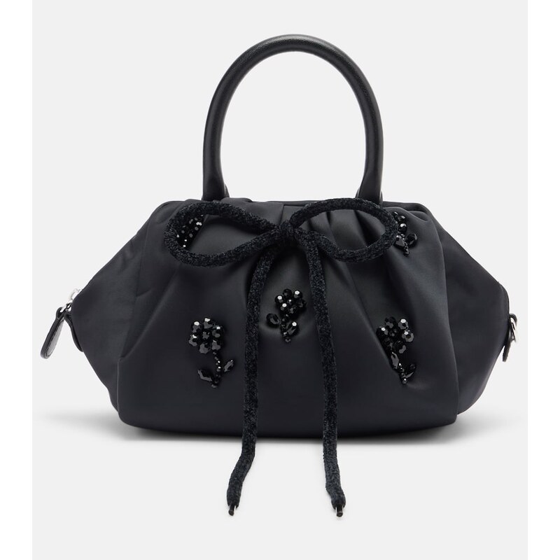 Simone Rocha Mini embellished top-handle bag