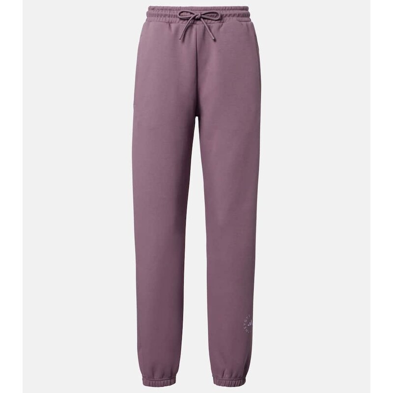 Adidas by Stella McCartney Logo cotton-blend sweatpants