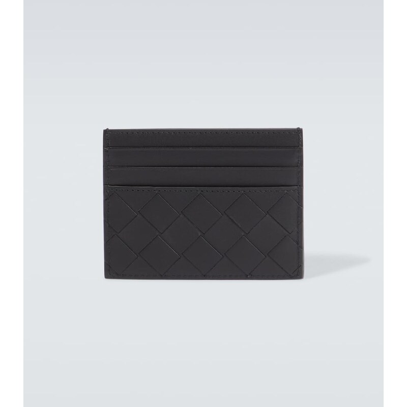 Bottega Veneta Intrecciato leather card holder