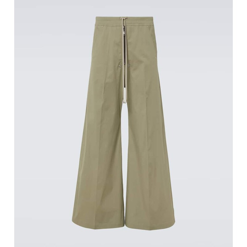 Rick Owens Bela cotton poplin wide-leg pants