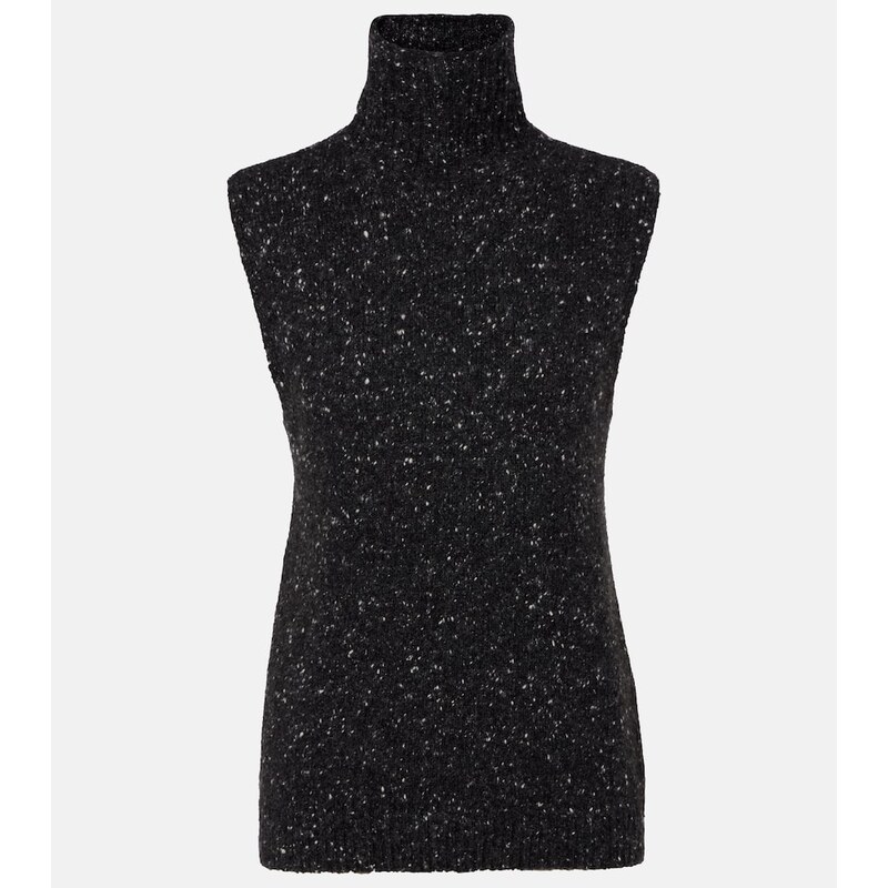 The Row Merilas cashmere turtleneck top