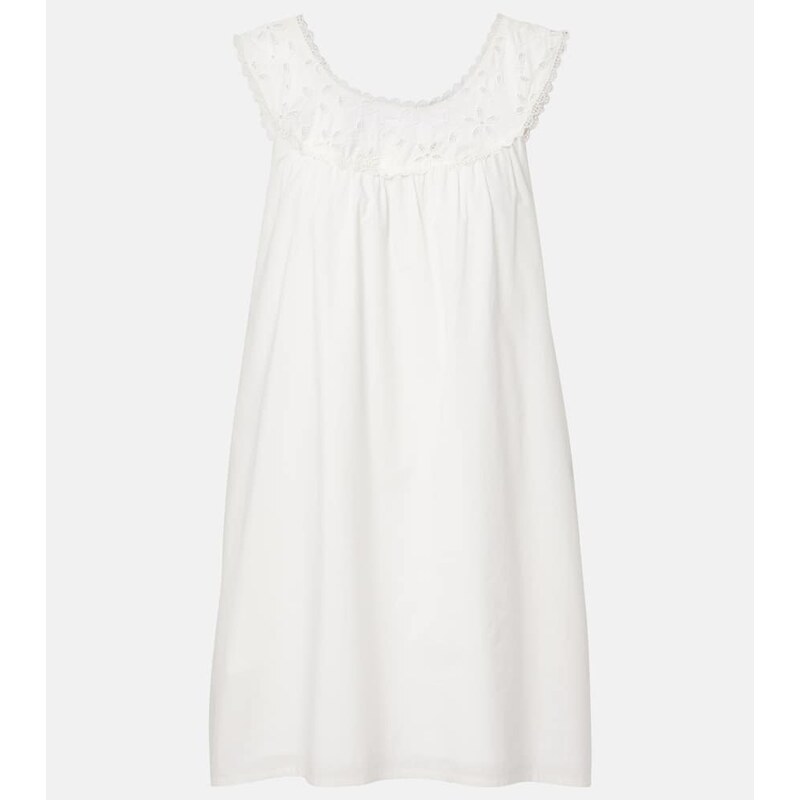 Posse Salma embroidered cotton minidress