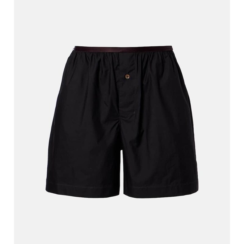 Lemaire Cotton and silk shorts