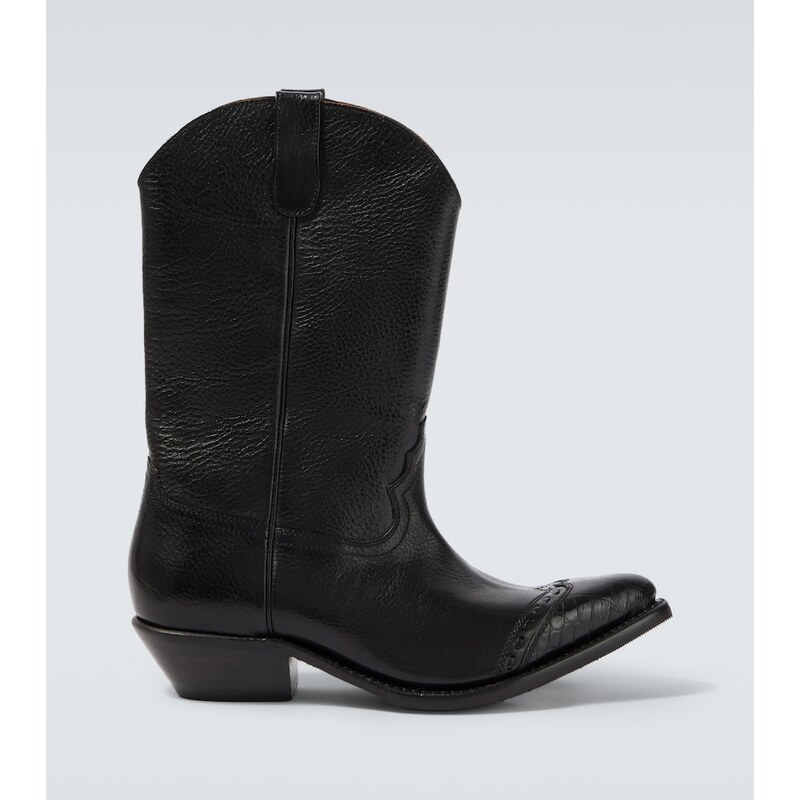 Our Legacy Consultant leather cowboy boots