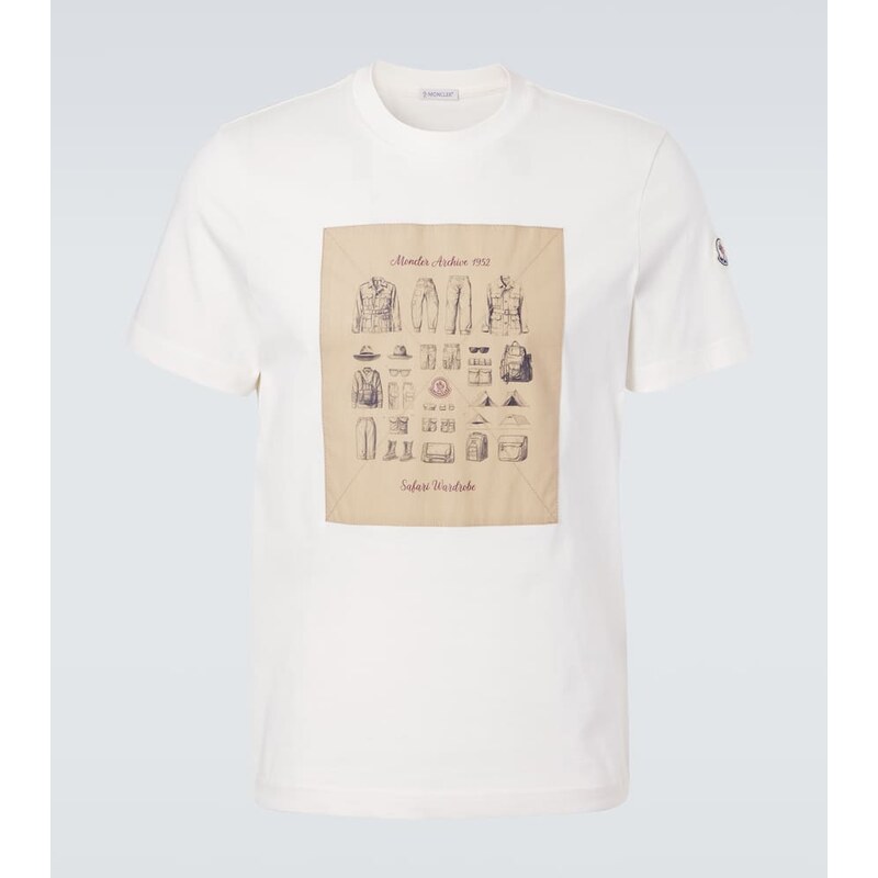 Moncler Cotton jersey T-shirts