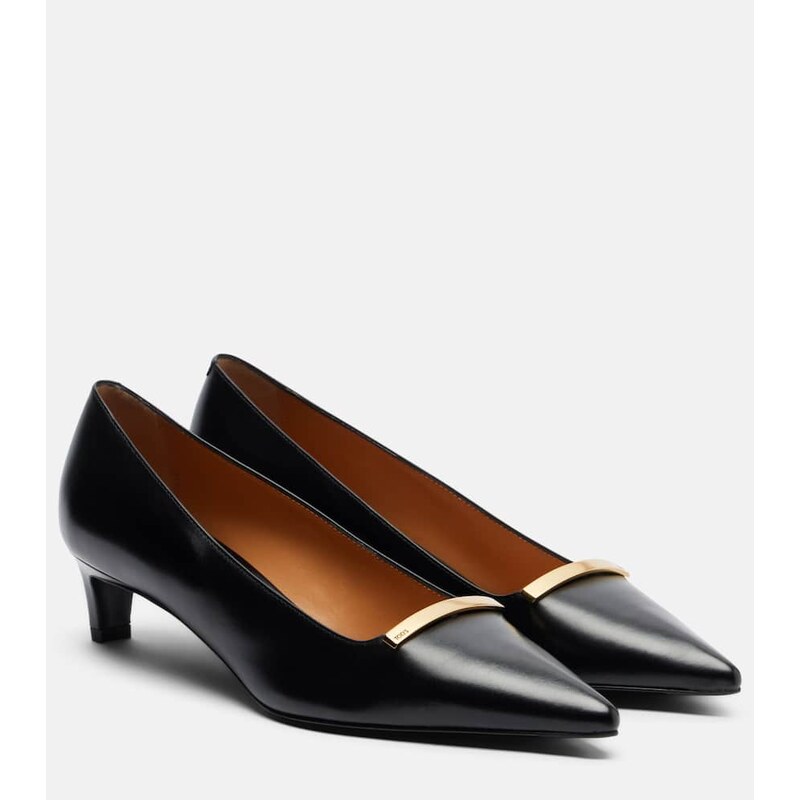 Tods 40 leather pumps