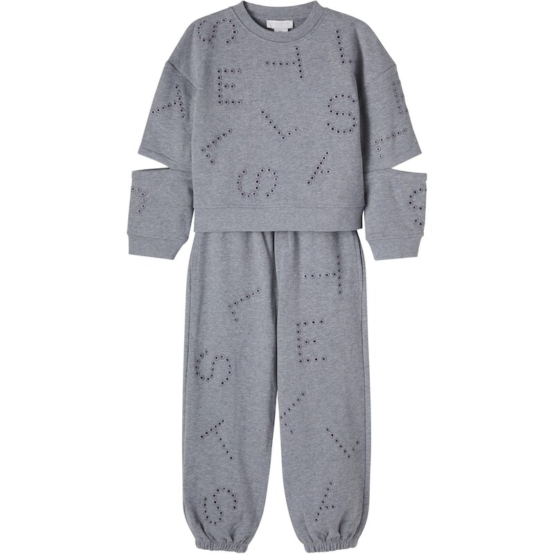 Stella McCartney Kids Cotton fleece tracksuit