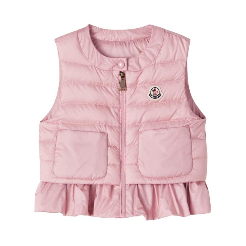 Moncler Enfant Latife ruffled down vest