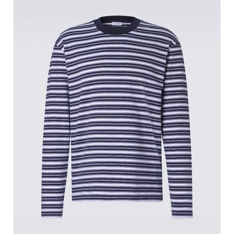 Sunspel Striped cotton jersey T-shirt