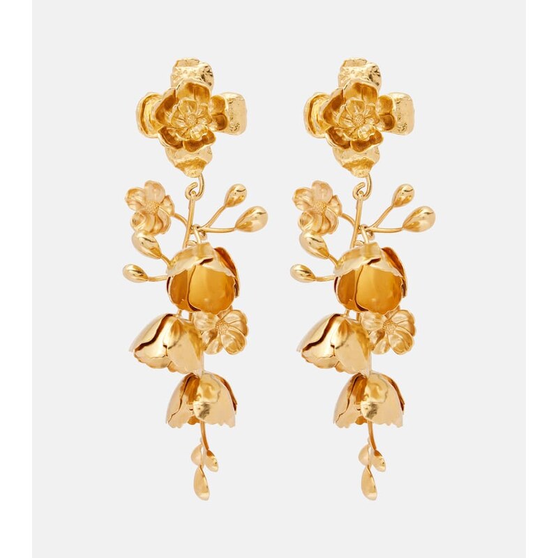 Chloé Chloé Bouquet floral drop earrings
