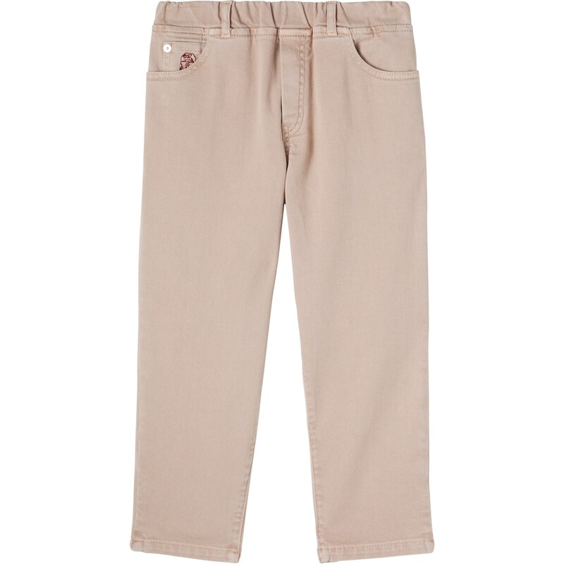 Brunello Cucinelli Kids Logo jeans