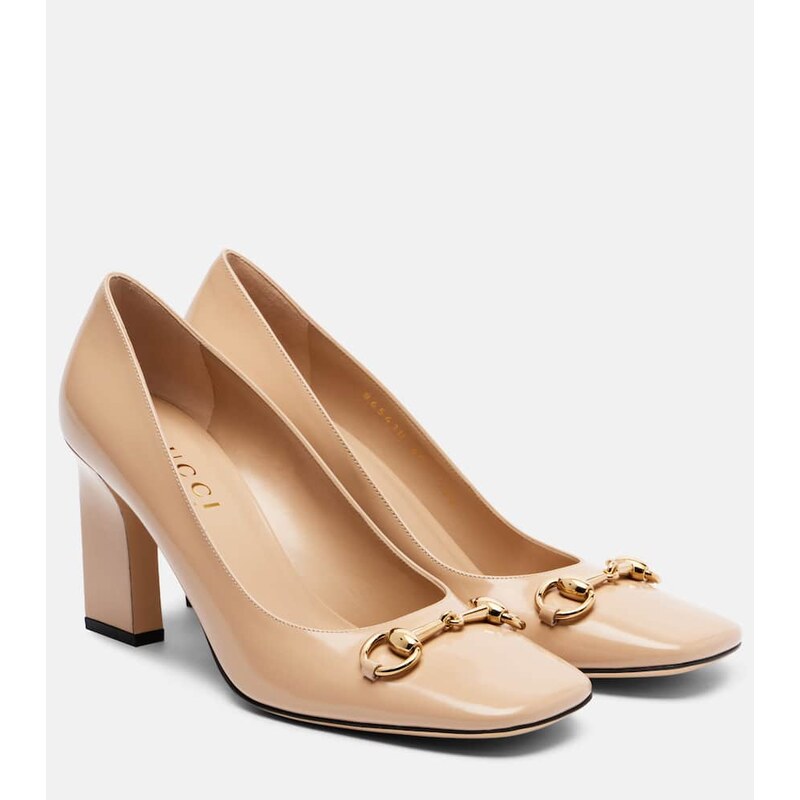 Gucci Signora Horsebit leather pumps