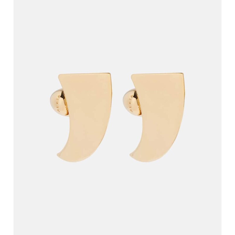 Alaia AlaÃ¯a Logo earrings
