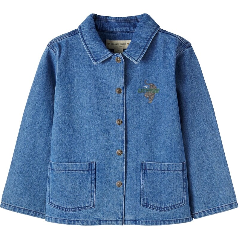 Konges Slojd Konges SlÃ¸jd Magot printed denim overshirt