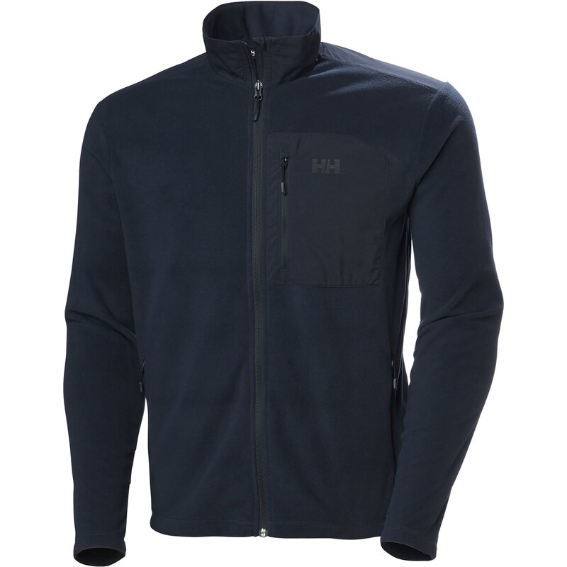 Pánská Fleecová mikina HELLY HANSEN DAYBREAKER BLOCK JACKET 49454_598 – Tmavě modrá