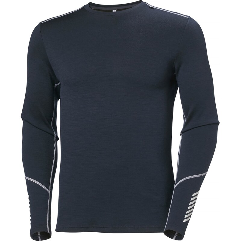Pánské Termo tričko HELLY HANSEN LIFA MERINO MIDWEIGHT CREW 49364_600 – Tmavě modrá