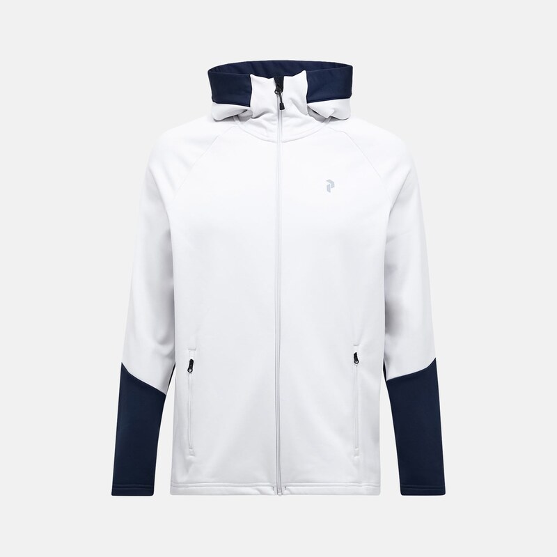 Pánská Mikina PEAK PERFORMANCE M RIDER ESSENTIALS ZIP HOOD G80573070_09Z – Šedá