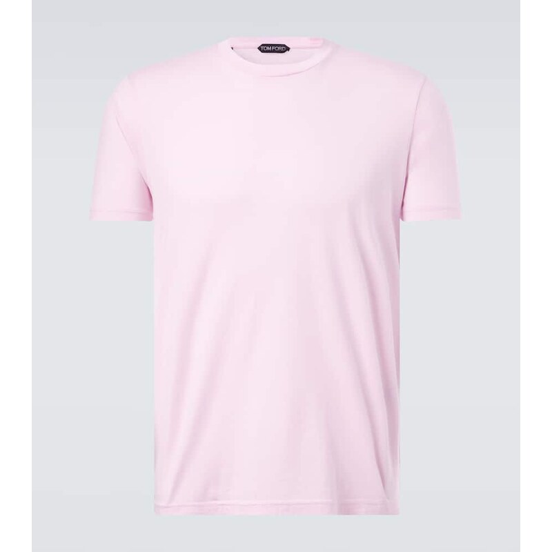 Tom Ford Cotton and silk jersey T-shirt