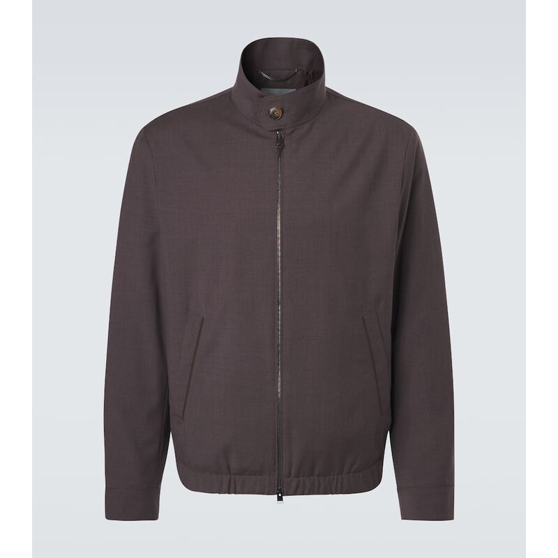 Canali Impeccabile wool blouson jacket