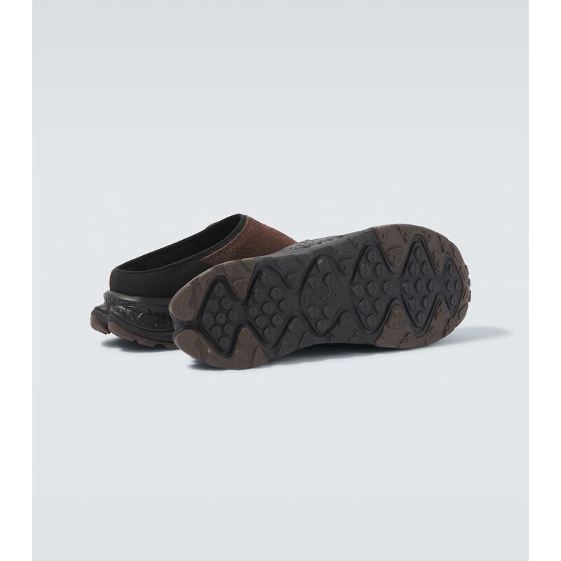 Hoka One One Ora Primo EXT suede mules