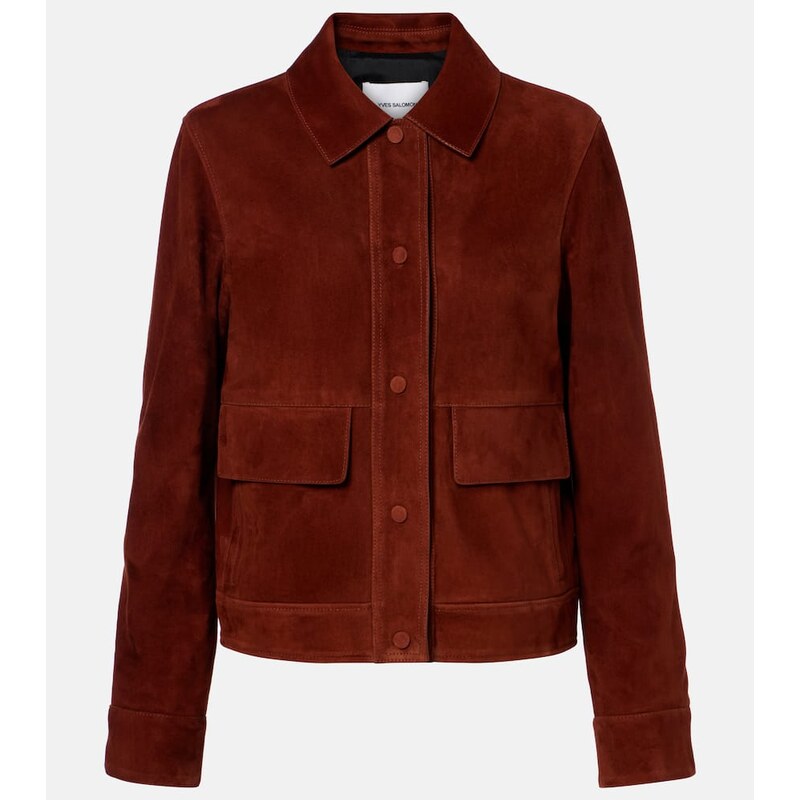 Yves Salomon Suede jacket