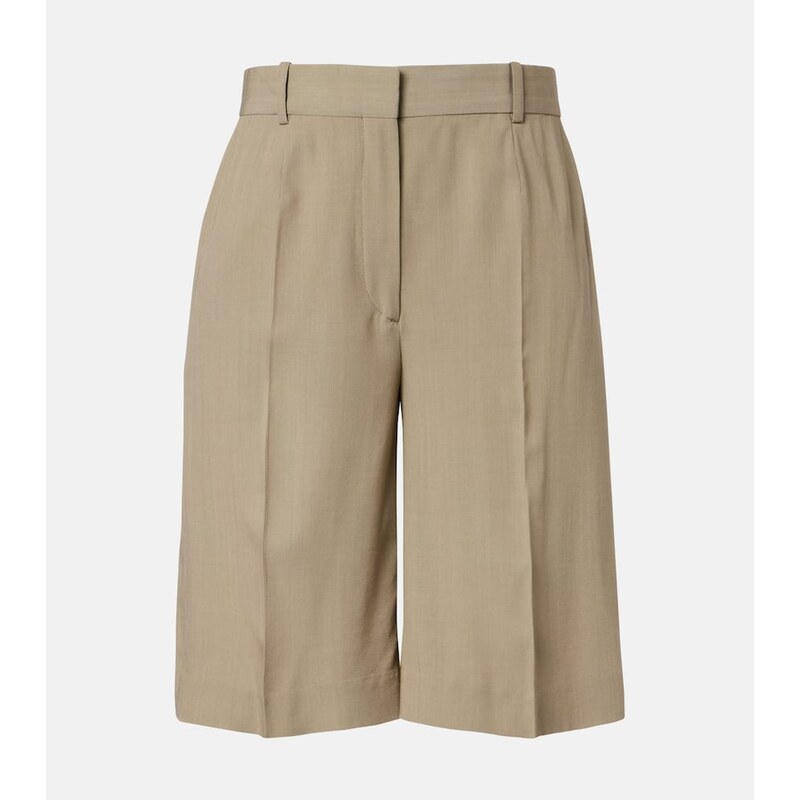 Toteme High-rise Bermuda shorts