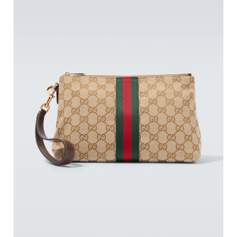 Gucci GG Canvas Small pouch with strap