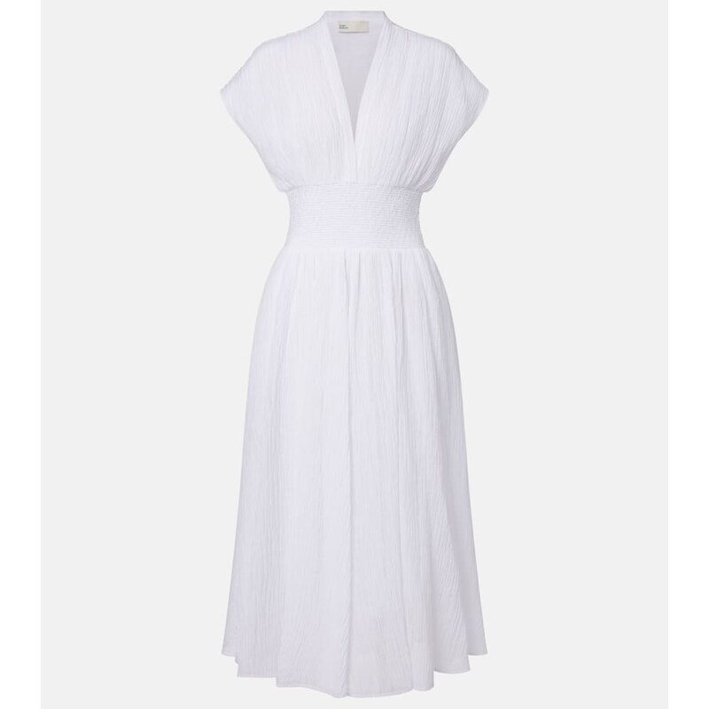 Tory Burch Linen and cotton midi dress