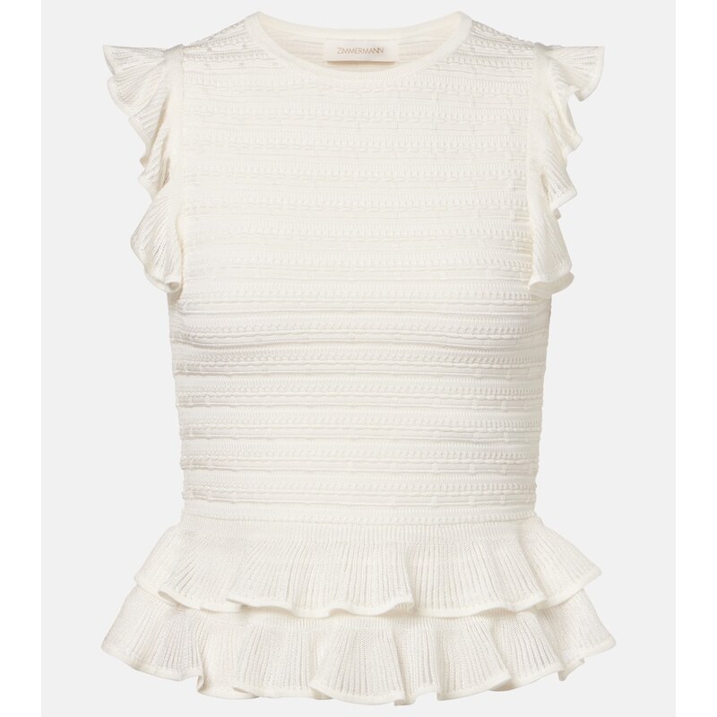 Zimmermann Luna ruffled top