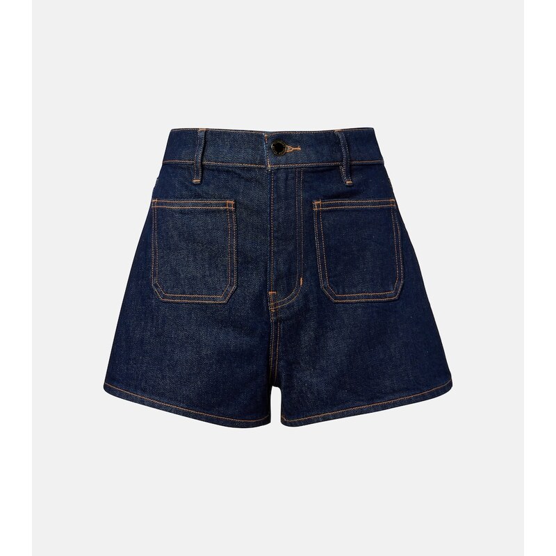 Veronica Beard Elijah denim shorts
