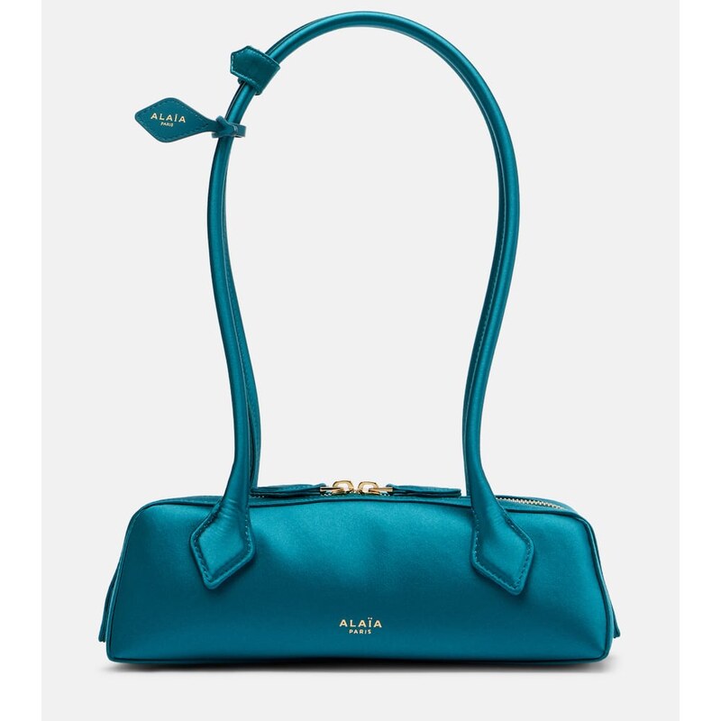 Alaia AlaÃ¯a Le Teckel Small satin shoulder bag