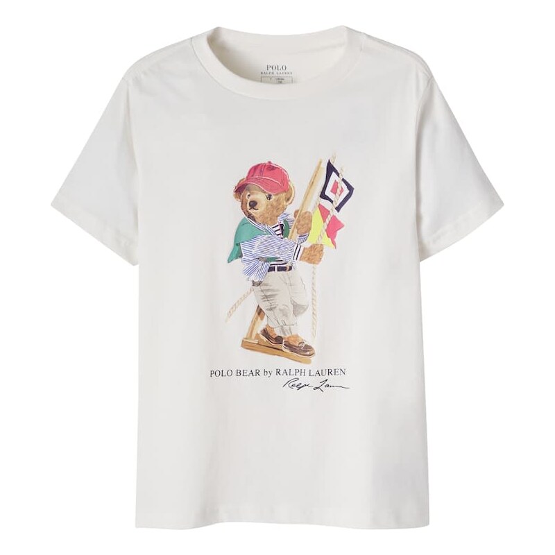 Polo Ralph Lauren Kids Polo Bear cotton T-shirt
