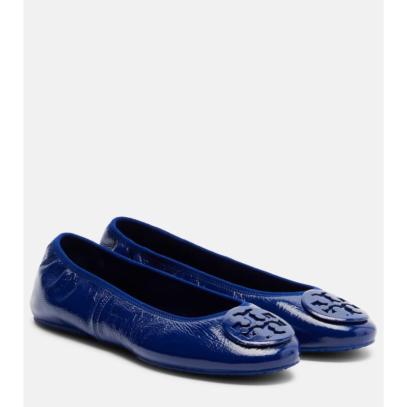 Tory Burch Reva Travel leather ballet flats