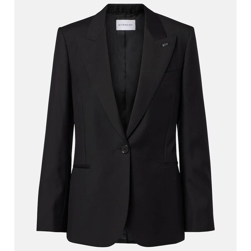 Givenchy Chalk stripe wool blazer