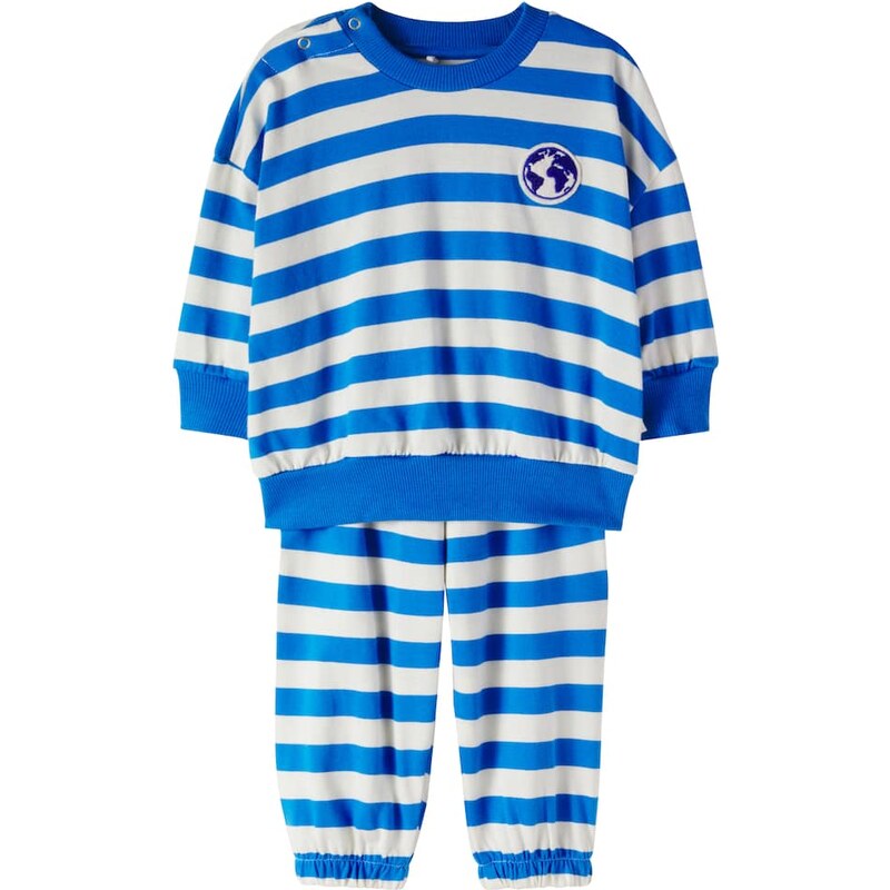 Mini Rodini Baby cotton sweatshirt and pants set