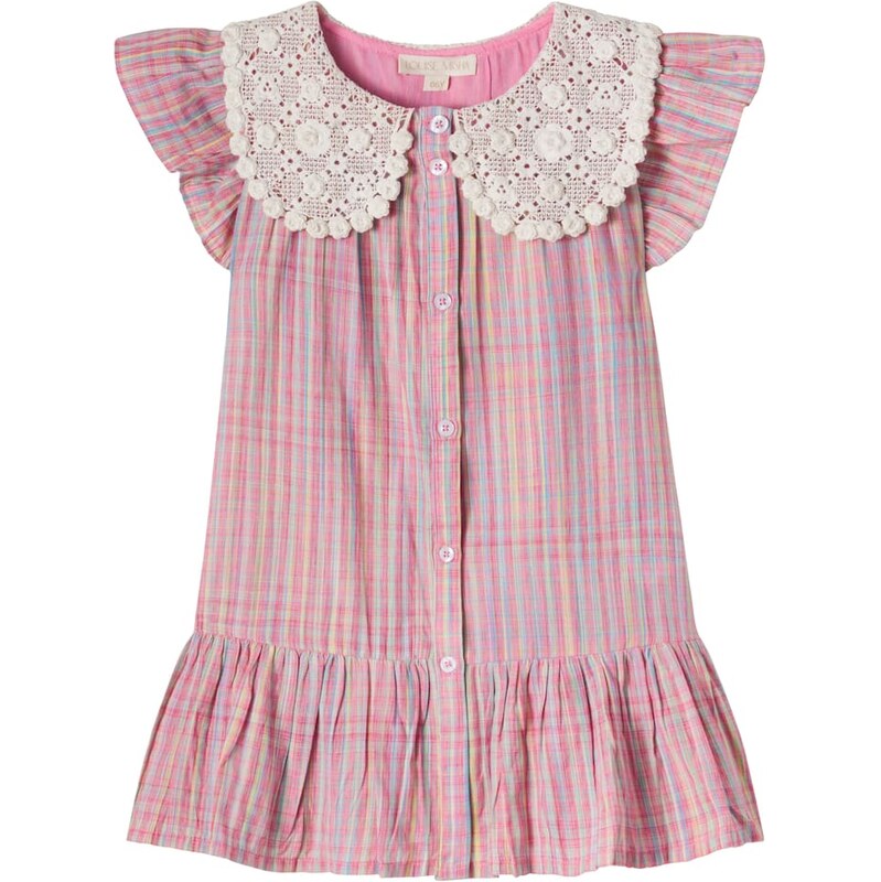 Louise Misha Vaina checked cotton dress