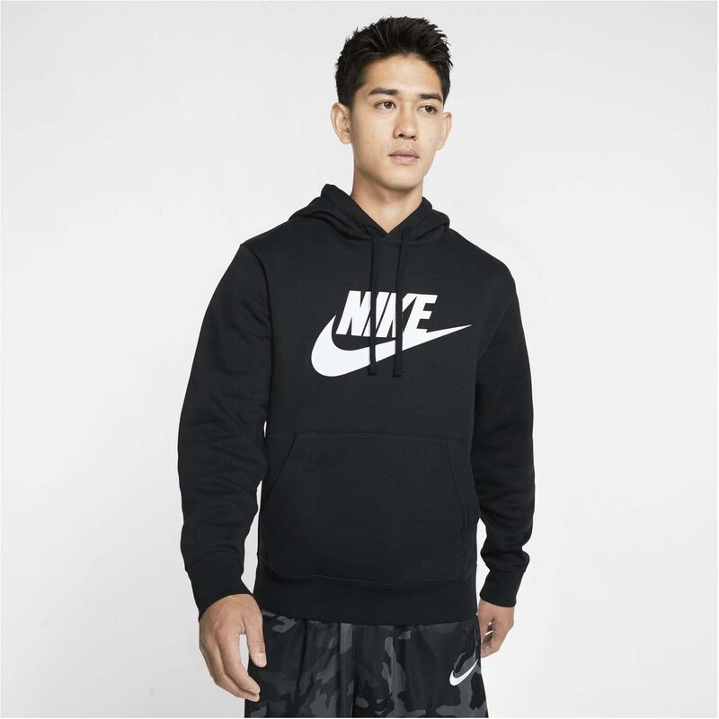 Pánská Mikina NIKE M NSW CLUB HOODIE PO BB GX BV2973-010 – Černá