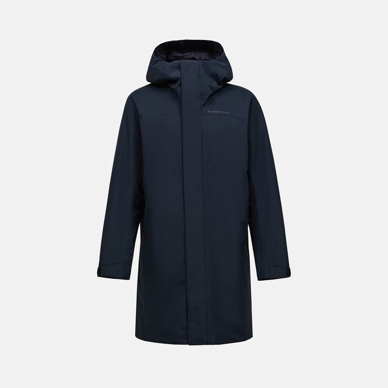 Pánská Zateplená bunda PEAK PERFORMANCE M TREELINE INSULATED PARKA G80564020_050 – Černá