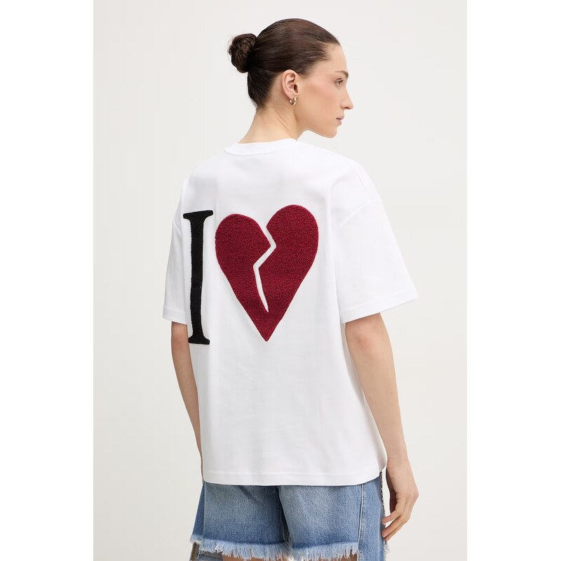 Bavlněné tričko AllSaints LOVER 113465775