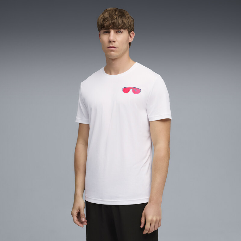 Pánské Tričko s krátkým rukávem PUMA M RUN NITRO GRAPHIC TEE 52844902 – Bílá