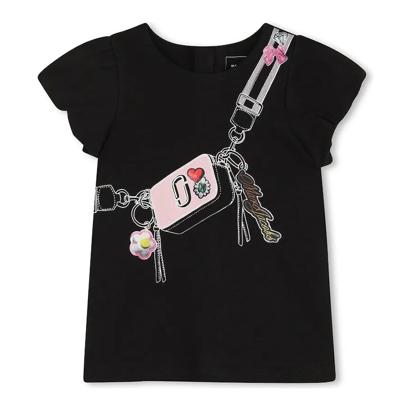 MARC JACOBS Dětské bavlněné šaty Marc Jacobs