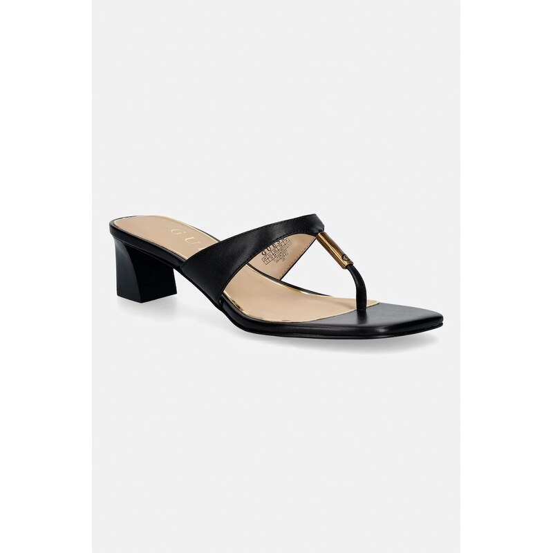 Kožené žabky Guess YAIZA 113062064